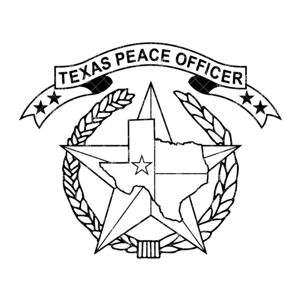 Texas Peace Officer Emblem - Image 2