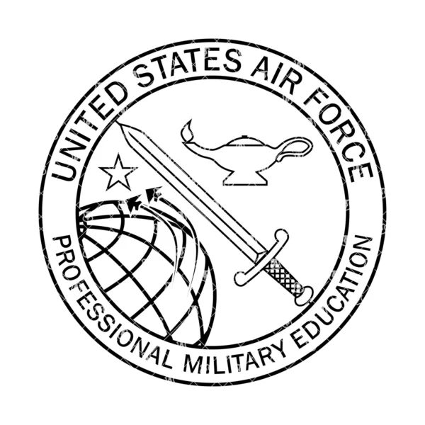 Air Force USAF Professional Military Education Emblem - Image 2