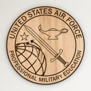 Air Force USAF Professional Military Education Seal SVG Vector911