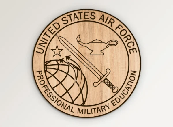 Air Force USAF Professional Military Education Seal SVG Vector911