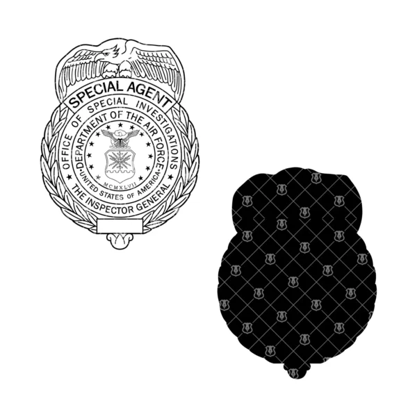 Air Force Special Investigations Special Agent Badge - Image 3