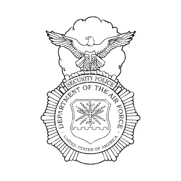 Air Force Security Forces Police Badge - Image 2