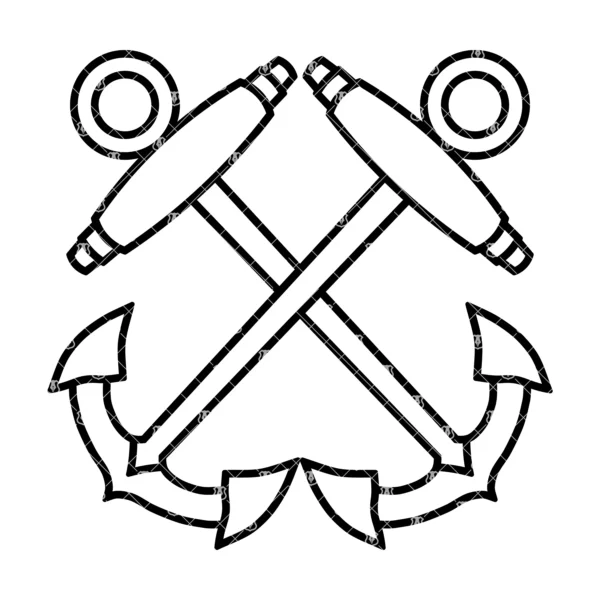 Navy Coast Guard Boatswains Mate BM Rating Insignia - Image 2