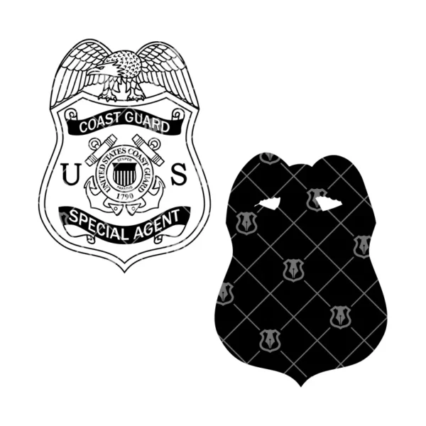 Coast Guard Investigative Service CGIS Special Agent Badge - Image 3