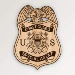 Coast Guard USCG Investigative Service CGIS Special Agent Badge SVG Vector911