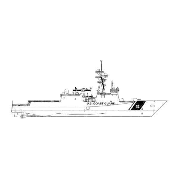 Coast Guard WMSL National Security Cutter Profile - Image 2