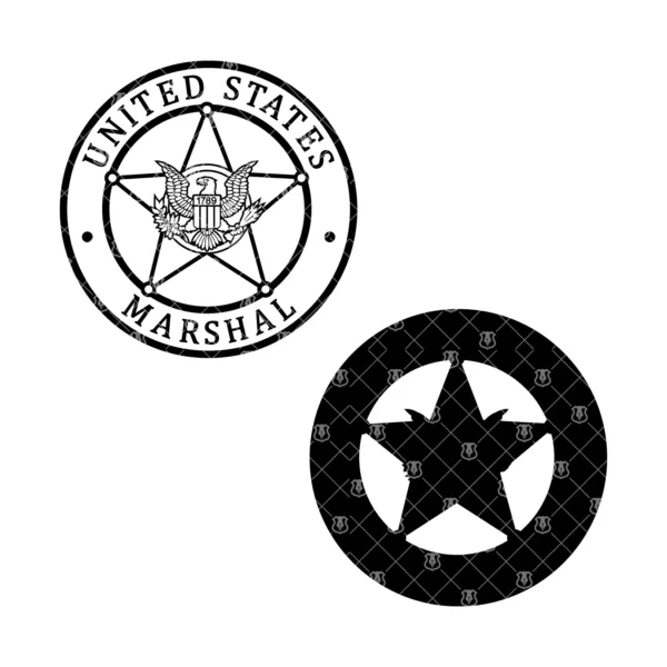 US Marshal USMS Badge - Image 3