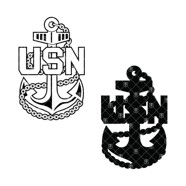 Navy USN Chief Anchors Bundle - Image 3