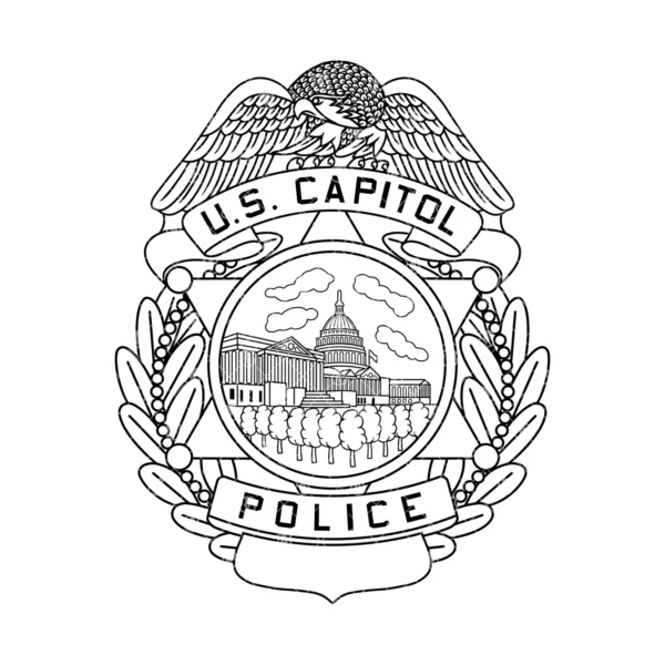 US Capitol Police USCP Badge - Image 2