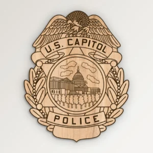 US Capitol Police USCP Badge SVG Vector911