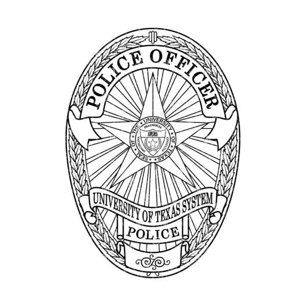 University of Texas Police Officer Badge - Image 2