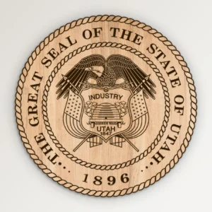 State Seal of Utah SVG Vector911