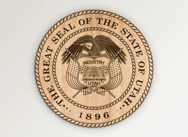 State Seal of Utah SVG Vector911