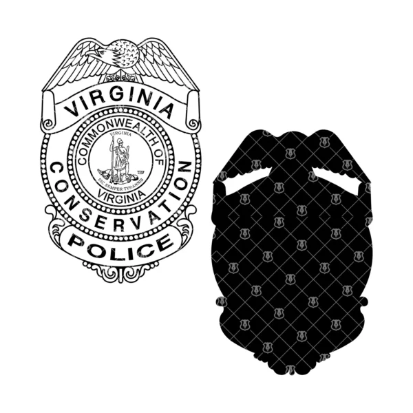 Virginia Conservation Police Badge - Image 3