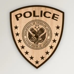 VA Police Patch SVG Vector911