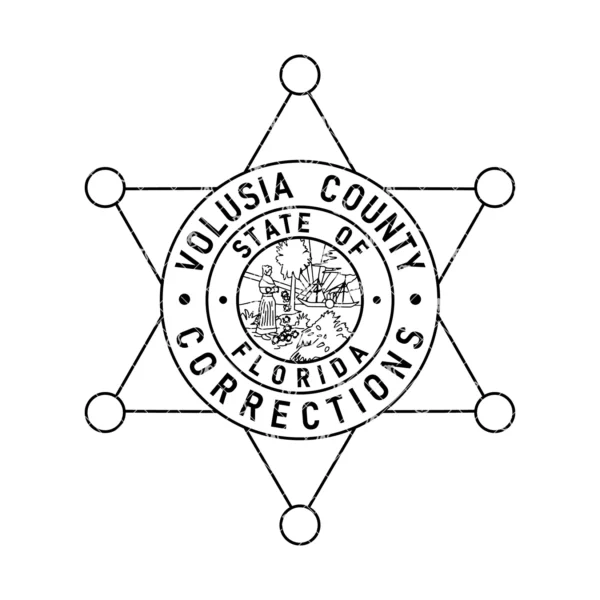 Volusia County Florida Corrections Badge - Image 2