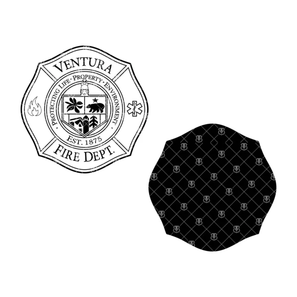 Ventura California Fire Department Emblem - Image 3