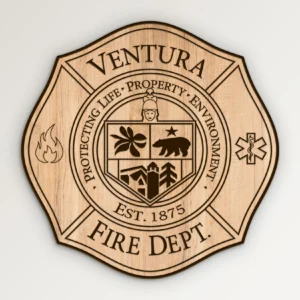 Ventura California Fire Department Emblem SVG Vector911