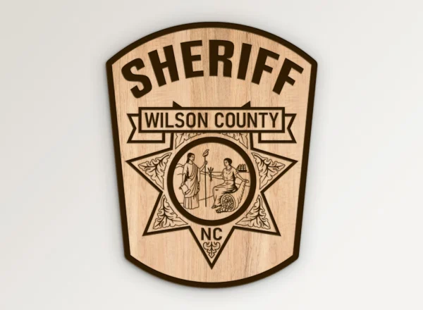 Wilson County North Carolina Sheriff Patch SVG Vector911