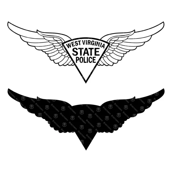 West Virginia State Police Pilot Wings - Image 3