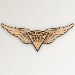 West Virginia State Police Pilot Wings SVG Vector911