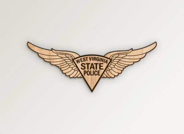 West Virginia State Police Pilot Wings SVG Vector911