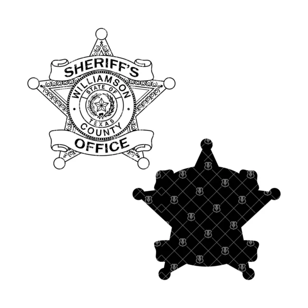 Williamson Texas Sheriff's Office Badge - Image 3