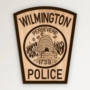 Wilmington North Carolina Police Patch SVG Vector911