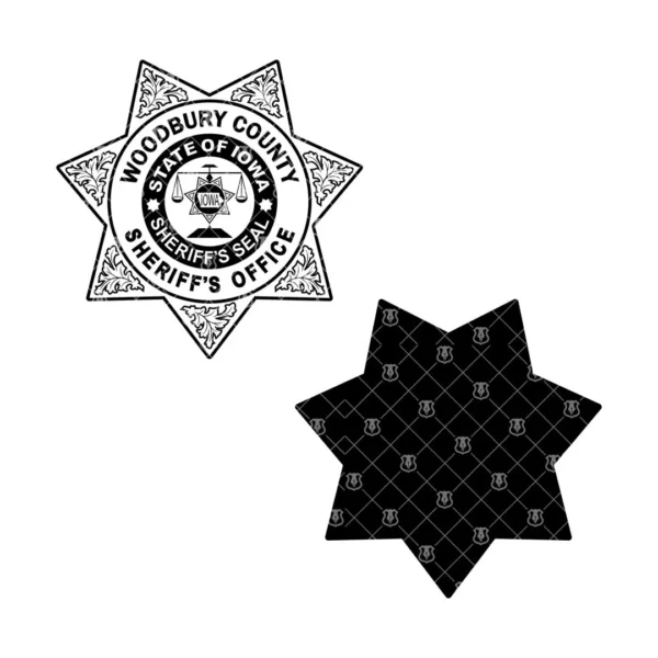 Woodbury County Iowa Sheriffs Office Badge - Image 3