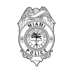 Miami Police Badge