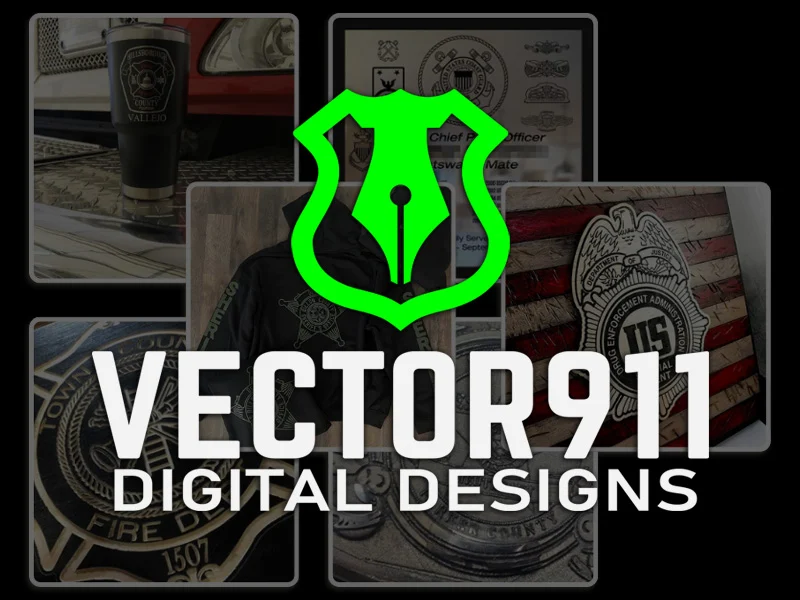 Police Badge Outline SVG Vectors | Vector911