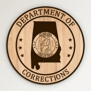 Alabama Department of Corrections Seal SVG Vector911