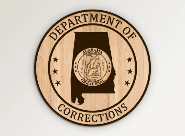 Alabama Department of Corrections Seal SVG Vector911