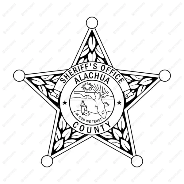 Alachua County Florida Sheriffs Office Badge - Image 2