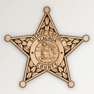 Alachua County Florida Sheriffs Office Badge SVG Vector911