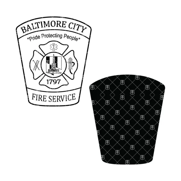 Baltimore City Maryland Fire Department Patch - Image 3