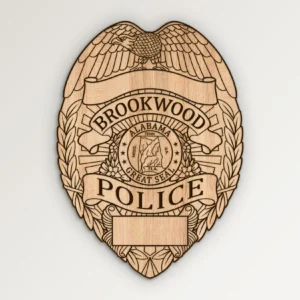 Brookwood Alabama Police Badge SVG Vector911