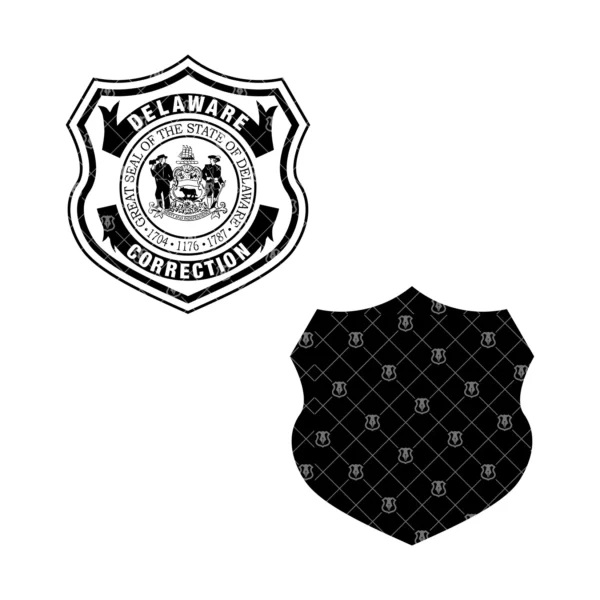 Delaware Department of Corrections Shield - Image 3