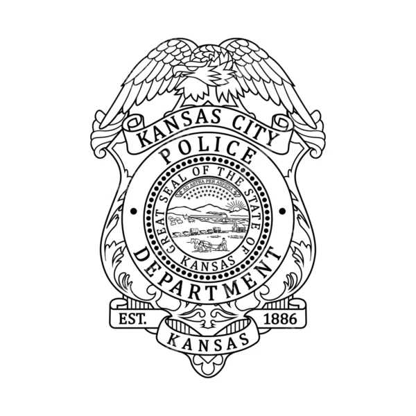 Kansas City Kansas Police Department Badge - Image 2