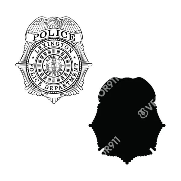 Lexington Kentucky Police Department Badge - Image 3