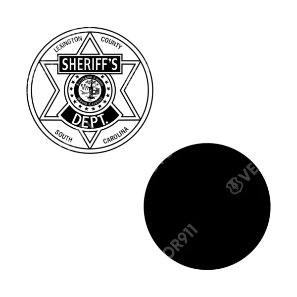 Lexington County South Carolina Sheriffs Department Badge - Image 3