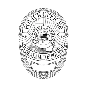 Los Alamitos Ca Pd Badge