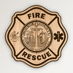 Monroe County Florida Search Rescue Emblem SVG Vector911