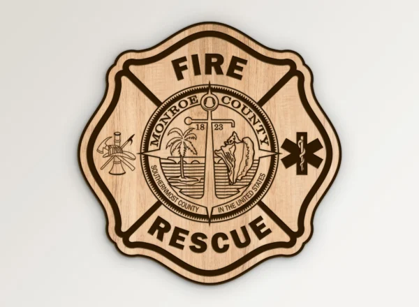 Monroe County Florida Search Rescue Emblem SVG Vector911