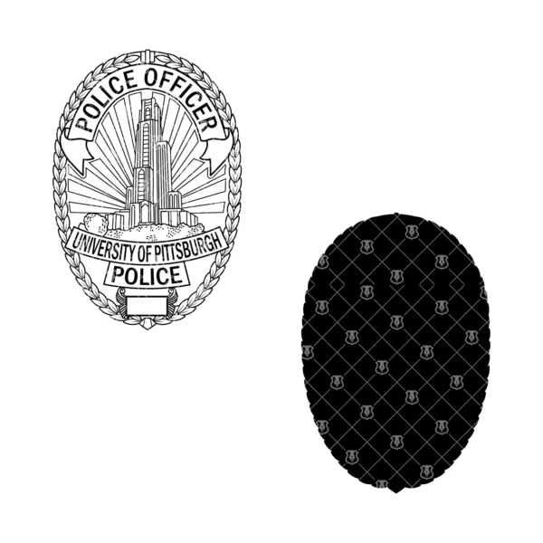 University of Pittsburgh Police Officer Badge - Image 3