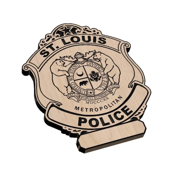 St Louis Missouri Police Badge - Image 2