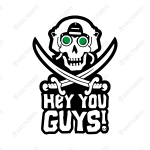 Hey You Guys Goonies Inspired Tactical Night Vision Skull SVG Vector911