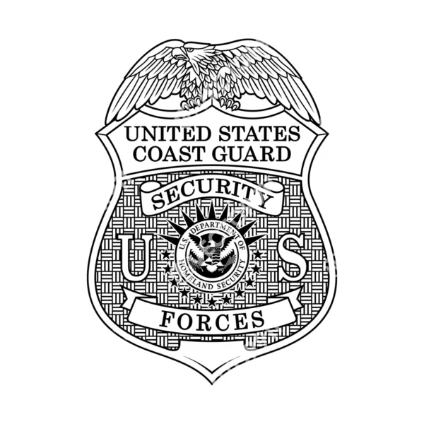 Coast Guard Security Forces Badge - Image 2