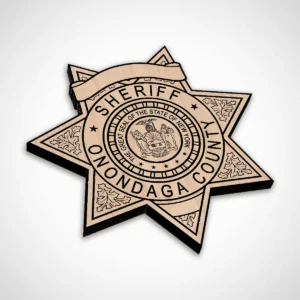 Alternative view of Onondaga County New York Sheriff Badge