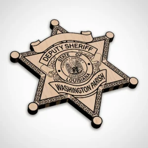 Alternative view of Washington Parish Louisiana Sheriffs Department Deputy Badge